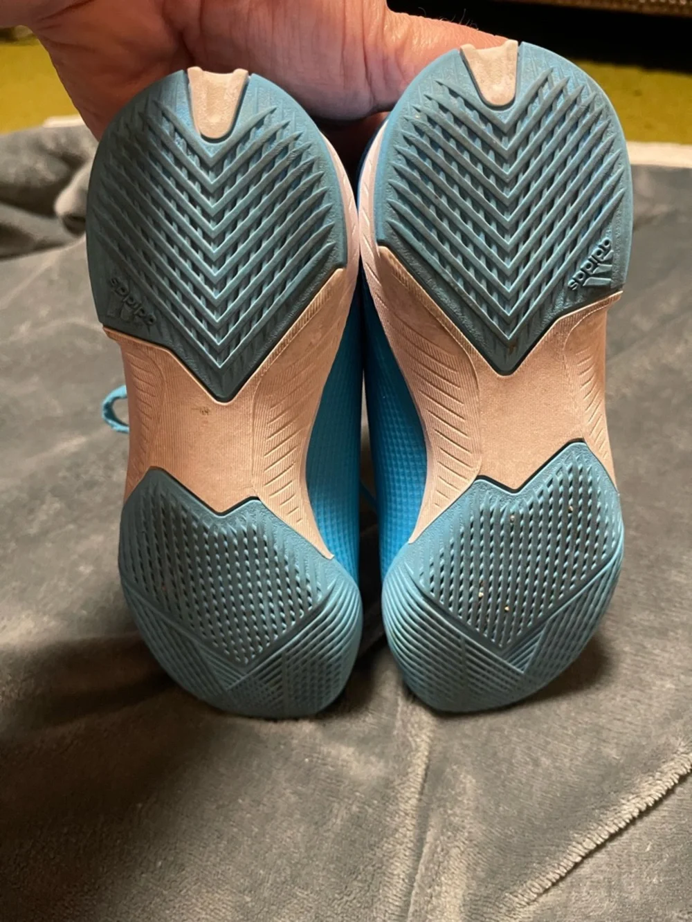 Adidas X Speedflow.3 In J Jr GW7493 shoes blue Pink  size 1 GIrls